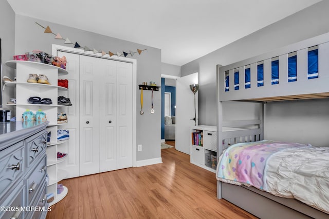 193 Sierra Ct, Woodbridge, NJ 07095 - bedroom featuring light wood-style floors and a closet