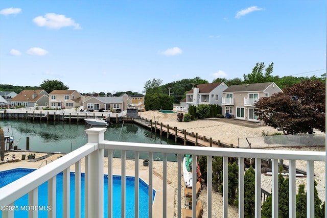 54 Storm Jib Ct, Bayville, NJ 08721 - water view featuring nearby suburban area