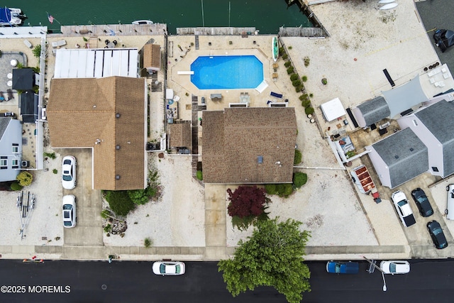 54 Storm Jib Ct, Bayville, NJ 08721 - bird's eye view of a pool area