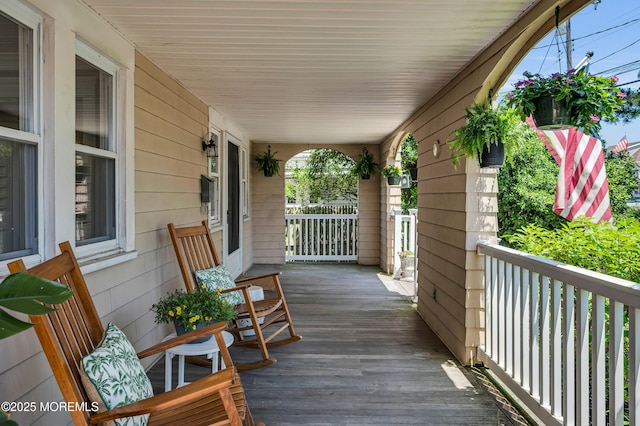 340 Main Ave, Bay Head, NJ 08742 - view of wooden porch