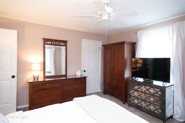 74 Squankum Rd, Tinton Falls, NJ 07724 - carpeted bedroom with ceiling fan and baseboards
