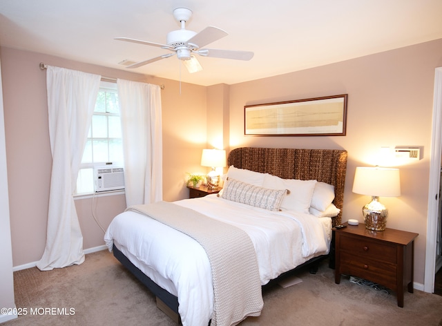 74 Squankum Rd, Tinton Falls, NJ 07724 - carpeted bedroom with a ceiling fan and cooling unit