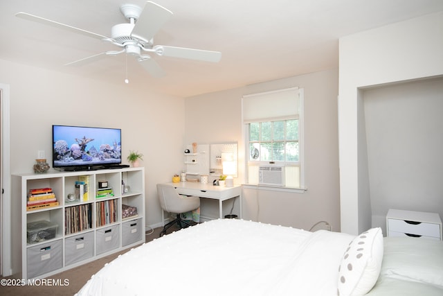74 Squankum Rd, Tinton Falls, NJ 07724 - carpeted bedroom featuring a ceiling fan
