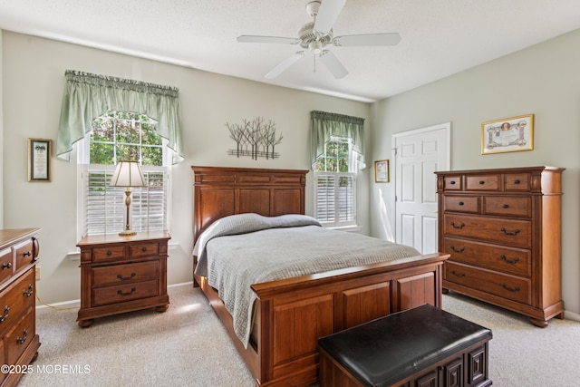 18 Osprey Pl, Barnegat, NJ 08005 - bedroom featuring light colored carpet and ceiling fan