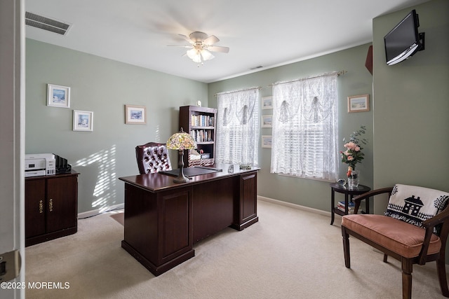 28 Stonehenge Ct, Jackson, NJ 08527 - office space with light colored carpet and a ceiling fan