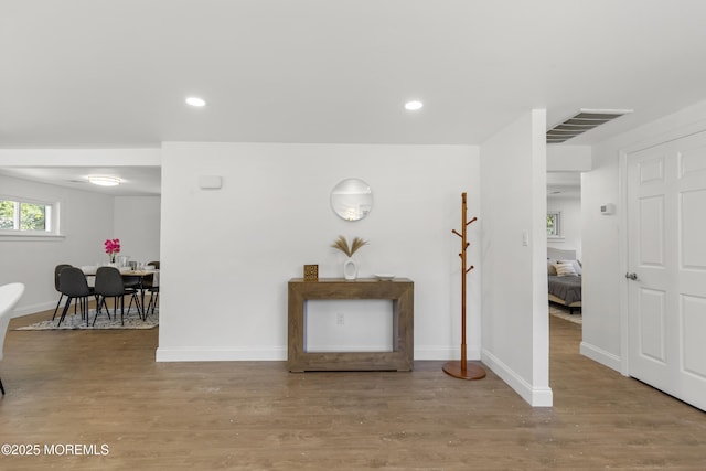 1822 Deerhead Lake Dr, Forked River, NJ 08731 - corridor featuring wood finished floors and recessed lighting