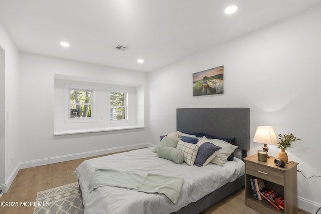 1822 Deerhead Lake Dr, Forked River, NJ 08731 - bedroom with wood finished floors and recessed lighting