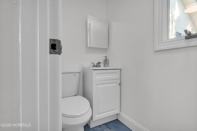 1822 Deerhead Lake Dr, Forked River, NJ 08731 - half bath with toilet and vanity