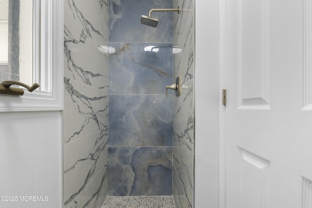 1822 Deerhead Lake Dr, Forked River, NJ 08731 - full bathroom featuring a marble finish shower