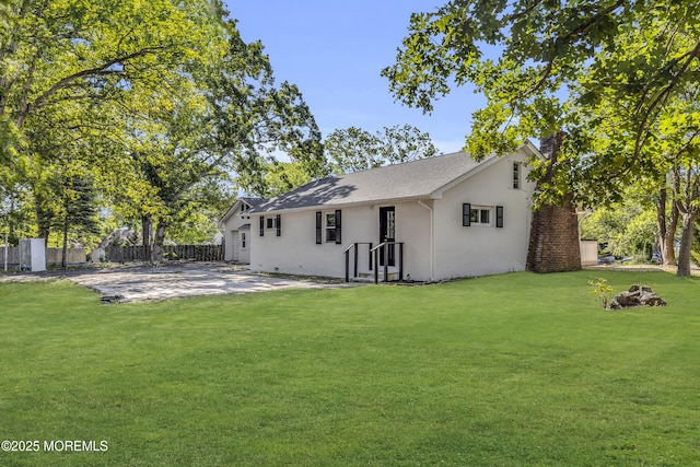 1822 Deerhead Lake Dr, Forked River, NJ 08731 - rear view of property with stucco siding and a patio
