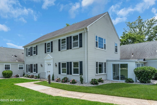 377 Old Nassau Rd Unit 377B, Monroe, NJ 08831 - colonial house featuring a front yard