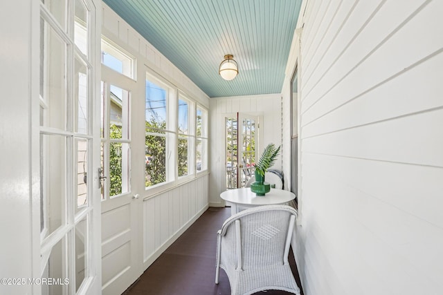 132 Cookman Ave, Ocean Grove, NJ 07756 - sunroom with wood finished floors