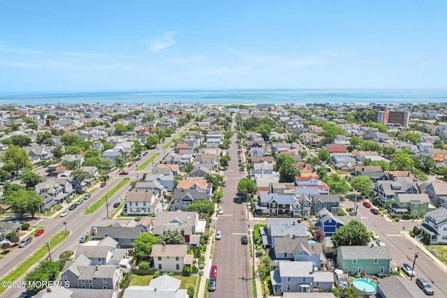 132 Cookman Ave, Ocean Grove, NJ 07756 - aerial perspective of suburban area with a large body of water