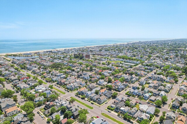 132 Cookman Ave, Ocean Grove, NJ 07756 - aerial view of residential area featuring a large body of water