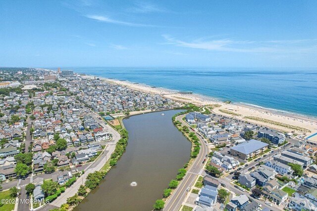 132 Cookman Ave, Ocean Grove, NJ 07756 - aerial view of property and surrounding area featuring unending shoreline