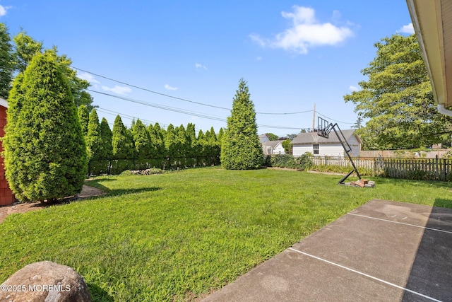 217 Alpern Ave, Elberon, NJ 07740 - fenced backyard featuring a patio area