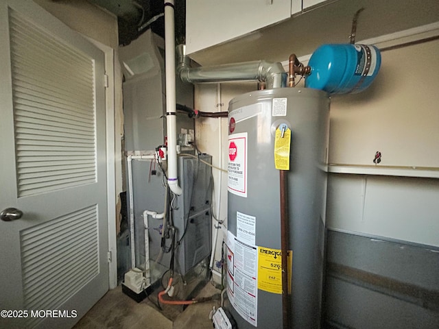58 W Anchor Dr, Little Egg Harbor, NJ 08087 - utility room with water heater