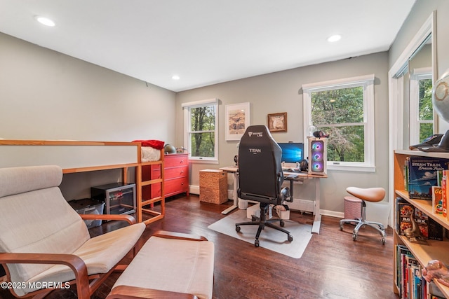 11 Delwood Rd, Chester Twp, NJ 07930 - office space with wood finished floors and recessed lighting