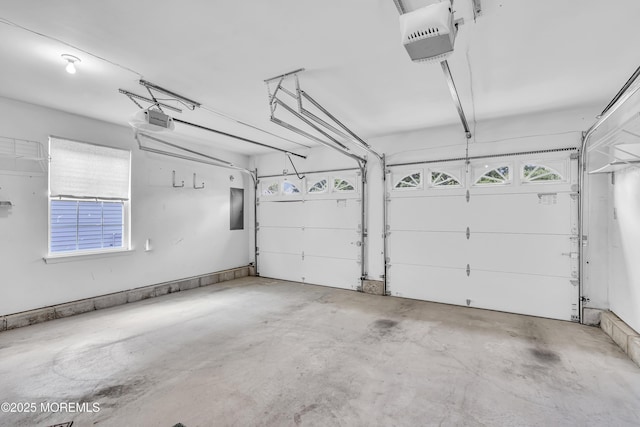18 Stewart Ct, Jackson, NJ 08527 - garage with a garage door opener and electric panel