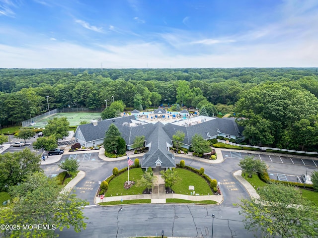 18 Stewart Ct, Jackson, NJ 08527 - aerial view of a forest