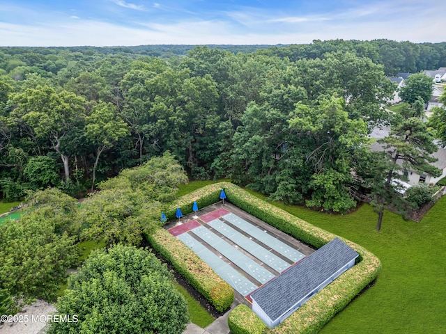 18 Stewart Ct, Jackson, NJ 08527 - aerial view of a heavily wooded area