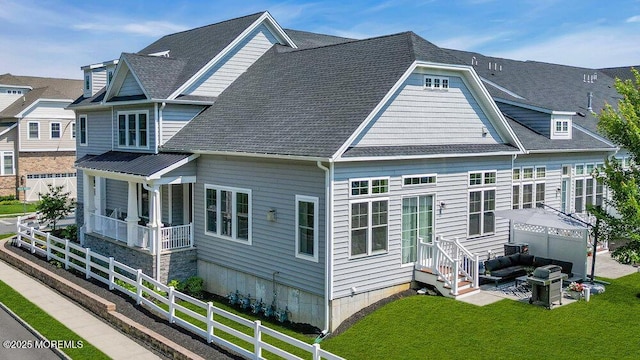 2 Foulks Ter, Lincroft, NJ 07738 - view of home's exterior with an outdoor hangout area