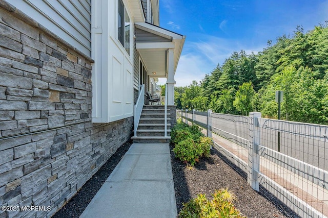 2 Foulks Ter, Lincroft, NJ 07738 - view of home's exterior with stone siding