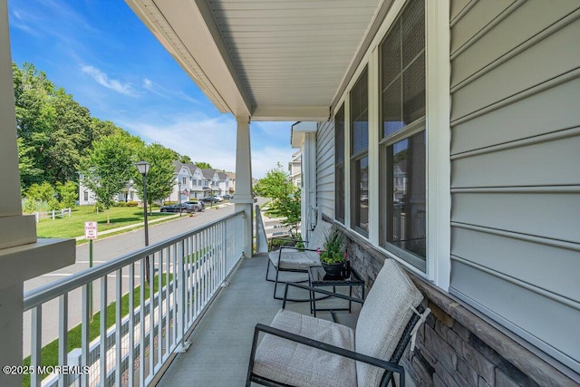 2 Foulks Ter, Lincroft, NJ 07738 - porch with a residential view