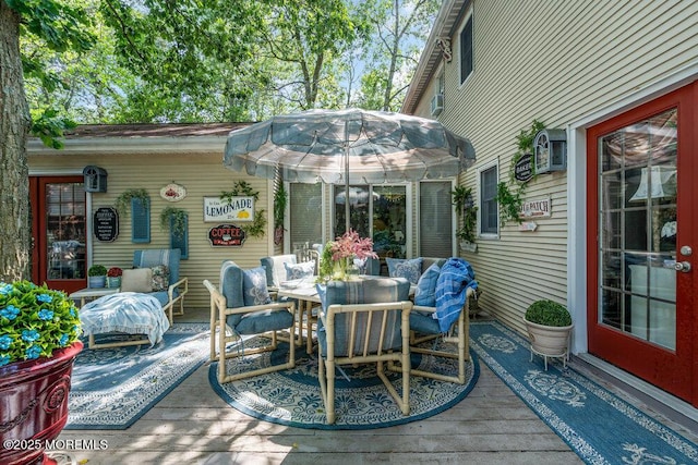 523 Pheasant Ln, Toms River, NJ 08753 - deck with outdoor dining space