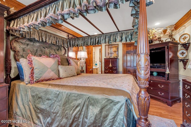 523 Pheasant Ln, Toms River, NJ 08753 - bedroom with wood finished floors
