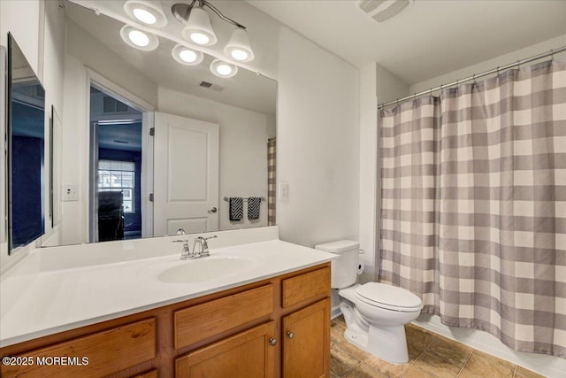 2 Michael Dr, Tinton Falls, NJ 07712 - bathroom with vanity and a shower with shower curtain