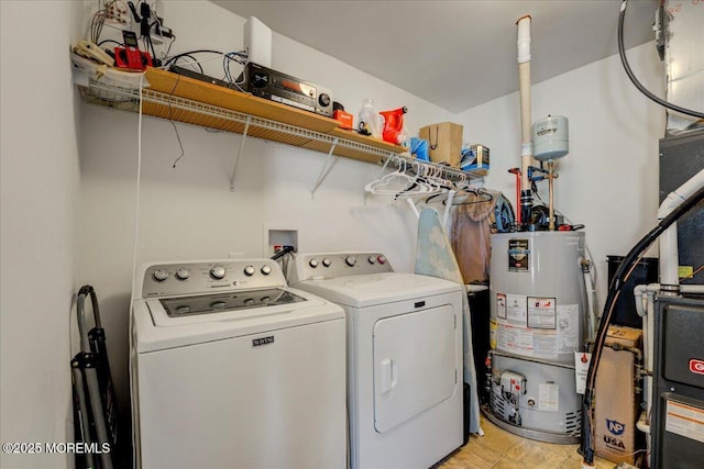 2 Michael Dr, Tinton Falls, NJ 07712 - washroom featuring water heater and washing machine and clothes dryer