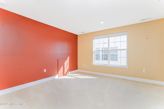 161 Arborridge Dr, Forked River, NJ 08731 - empty room with light carpet, recessed lighting, and a smoke detector