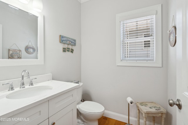 309 Hall Ave, Point Pleasant, NJ 08742 - bathroom featuring vanity and wood finished floors