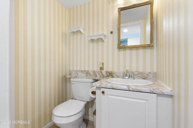 129 Tudor Ct, Lakewood, NJ 08701 - half bath with vanity and toilet