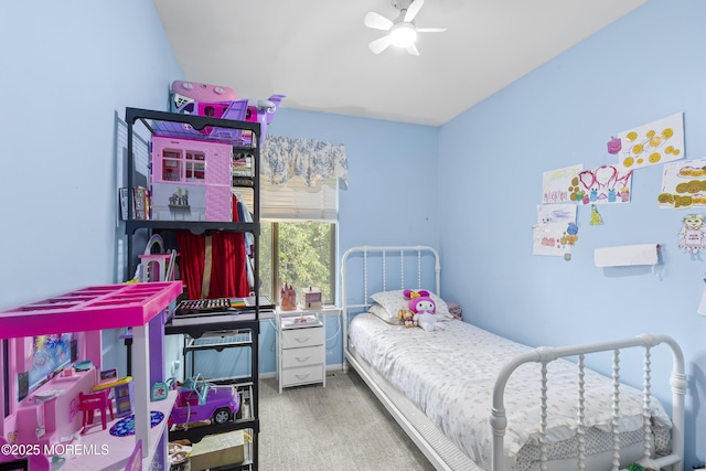 129 Tudor Ct, Lakewood, NJ 08701 - carpeted bedroom with a ceiling fan