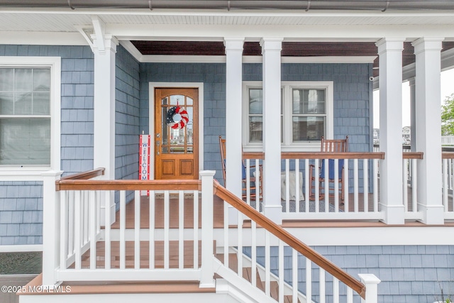 2029 Bay Blvd, Ortley Beach, NJ 08751 - property entrance featuring covered porch