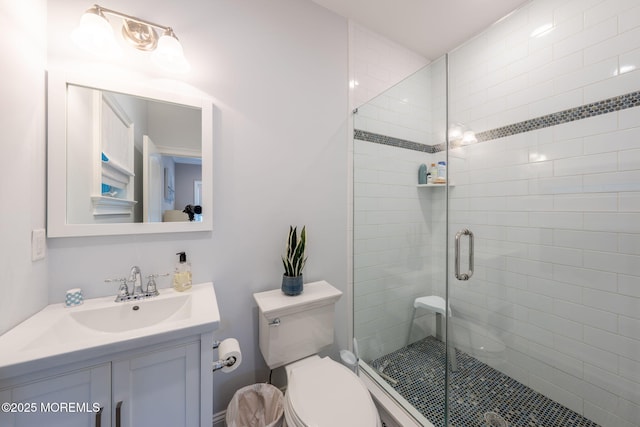 2029 Bay Blvd, Ortley Beach, NJ 08751 - bathroom featuring a stall shower and vanity