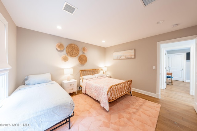 2029 Bay Blvd, Ortley Beach, NJ 08751 - bedroom with light wood finished floors and recessed lighting