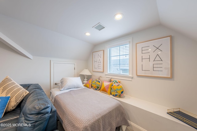 2029 Bay Blvd, Ortley Beach, NJ 08751 - bedroom with vaulted ceiling and recessed lighting
