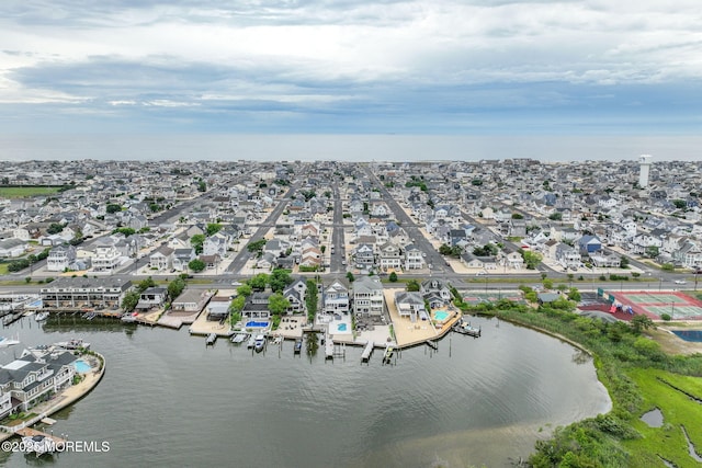 2029 Bay Blvd, Ortley Beach, NJ 08751 - aerial perspective of suburban area featuring a large body of water
