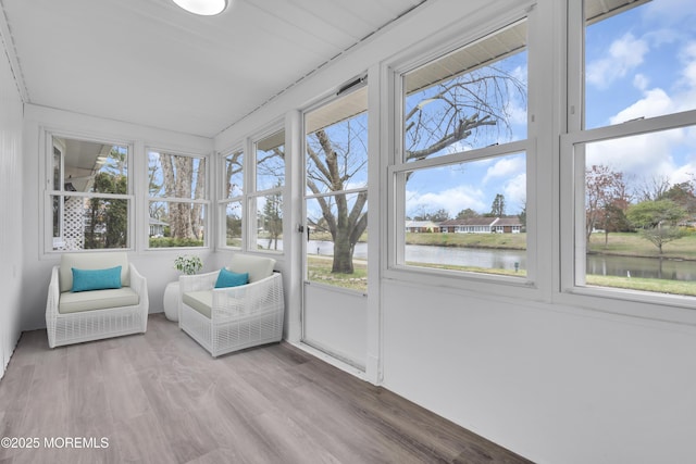 402 Picardy Ct Unit B, Lakewood, NJ 08701 - sunroom with a water view