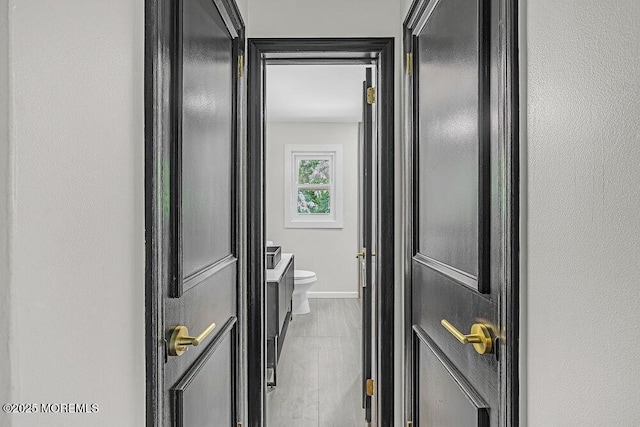 1528 Stuyvesant Ave, Ewing, NJ 08618 - bathroom with toilet and baseboards