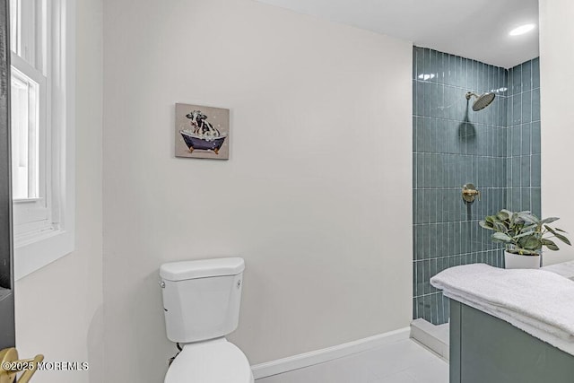 1528 Stuyvesant Ave, Ewing, NJ 08618 - full bath featuring tiled shower and toilet