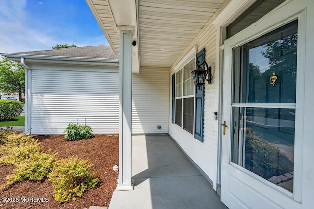 29 Goldenedge Way, Lakewood, NJ 08701 - property entrance with a porch and a shingled roof