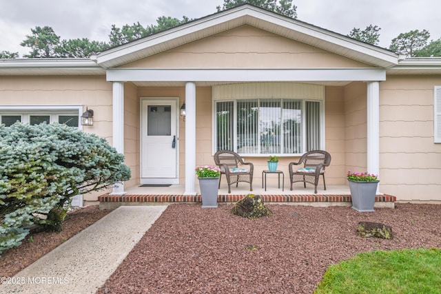 5 Bennington Dr, Toms River, NJ 08757 - property entrance featuring covered porch