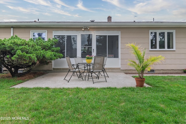 5 Bennington Dr, Toms River, NJ 08757 - rear view of house featuring a patio and a yard