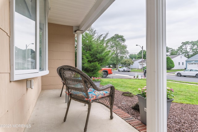 5 Bennington Dr, Toms River, NJ 08757 - porch featuring a lawn