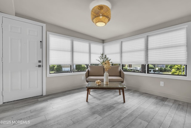 3 Casey Ct, Barnegat, NJ 08005 - sitting room with baseboards and wood finished floors