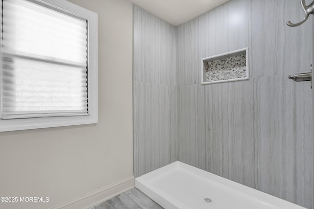 3 Casey Ct, Barnegat, NJ 08005 - full bath featuring a shower and baseboards